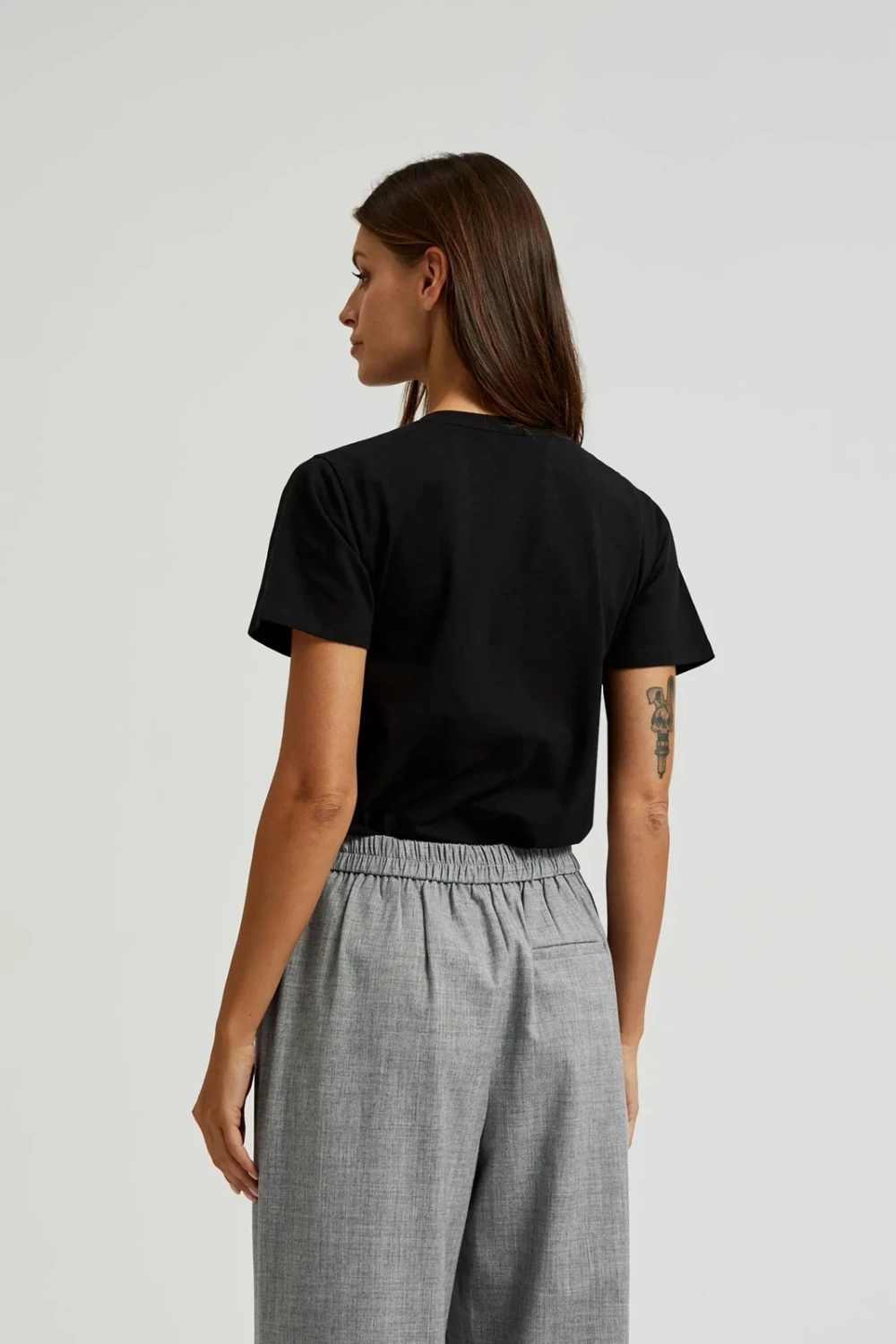 Marisse Women's T-Shirt Z-Ts-4533 Black