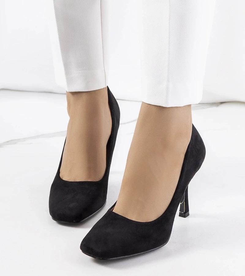 Gemre Pantofi stiletto Coxi negri