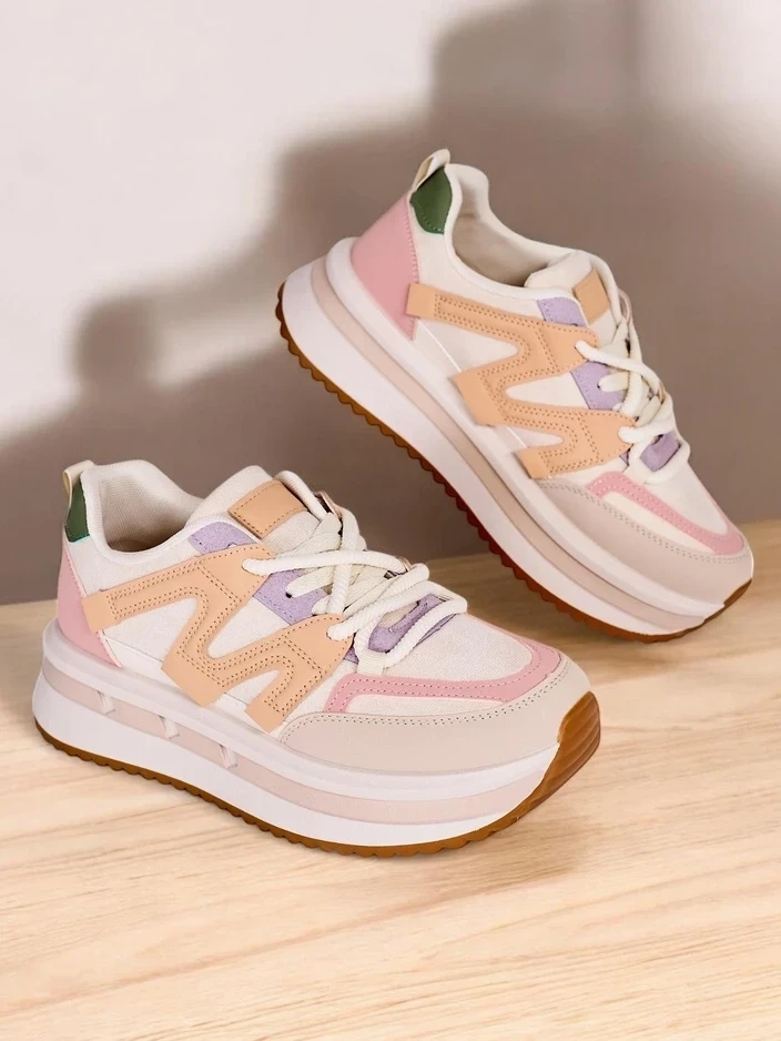 Resti Women's sporty platform sneakers Eviger