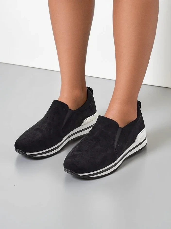 Resti Women's eco-suede flats Rabbite