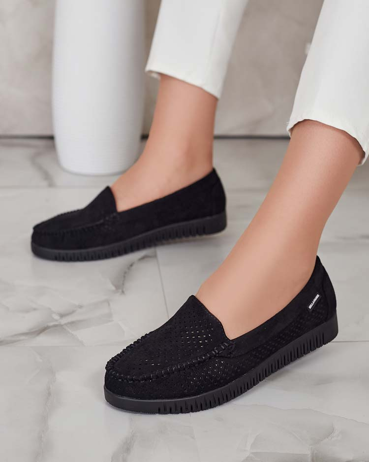Resti Women&#039;s openwork moccasins Nafis