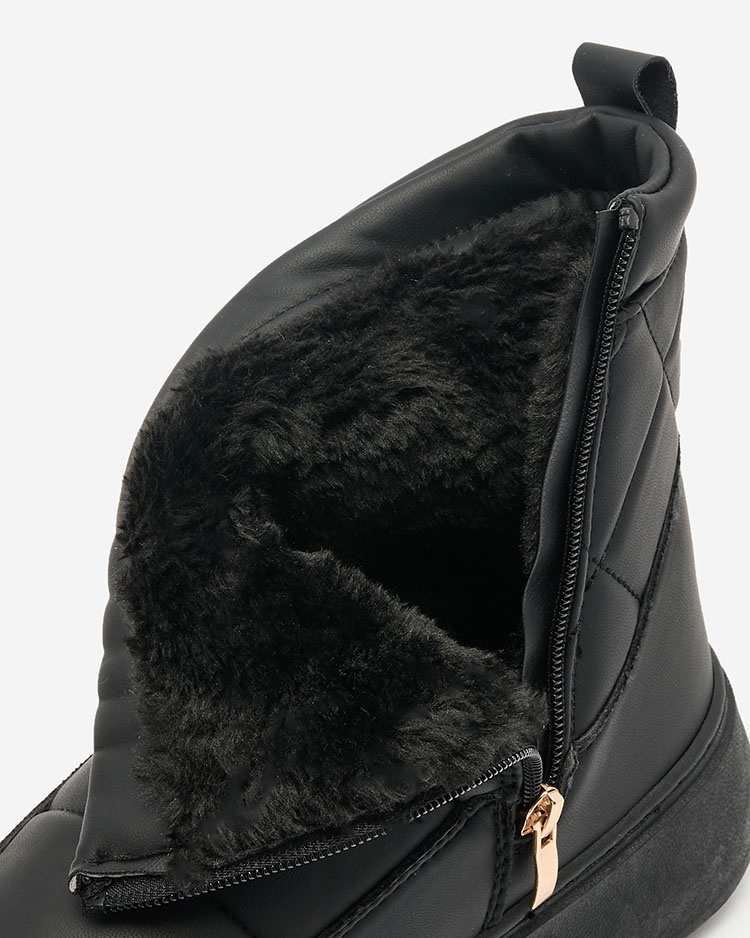 Resti Black women&#039;s boots a&#039;la snow boots Kacecica