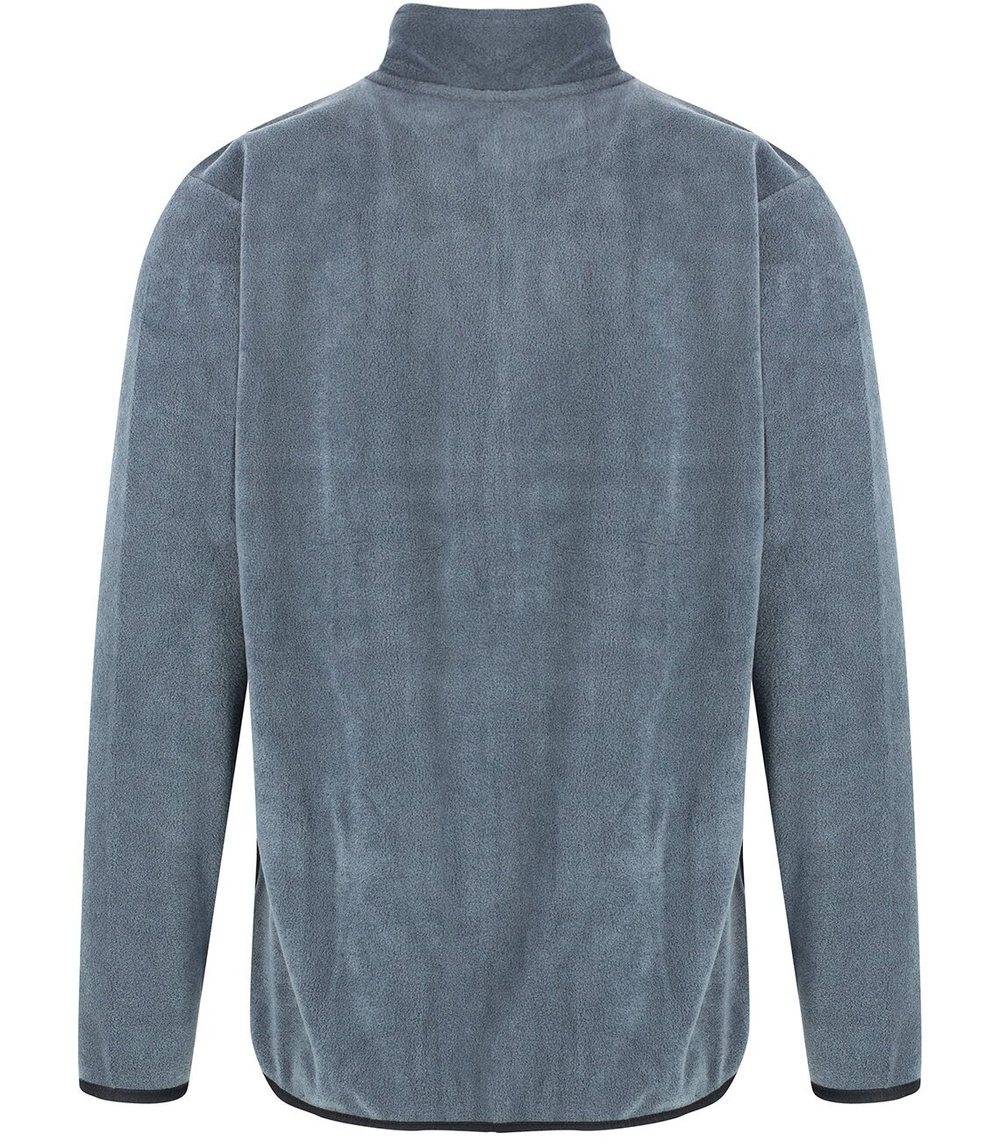 Pri Men's classic warm fleece zip-up sweatshirt