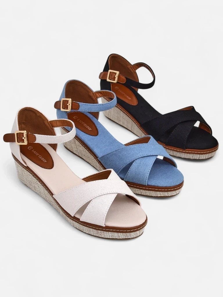 Resti Women&#039;s wedge sandals without toes Terrific