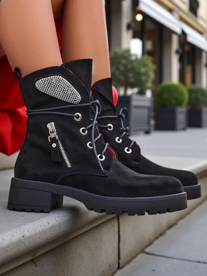 Resti Women's ankle boots worker Volio