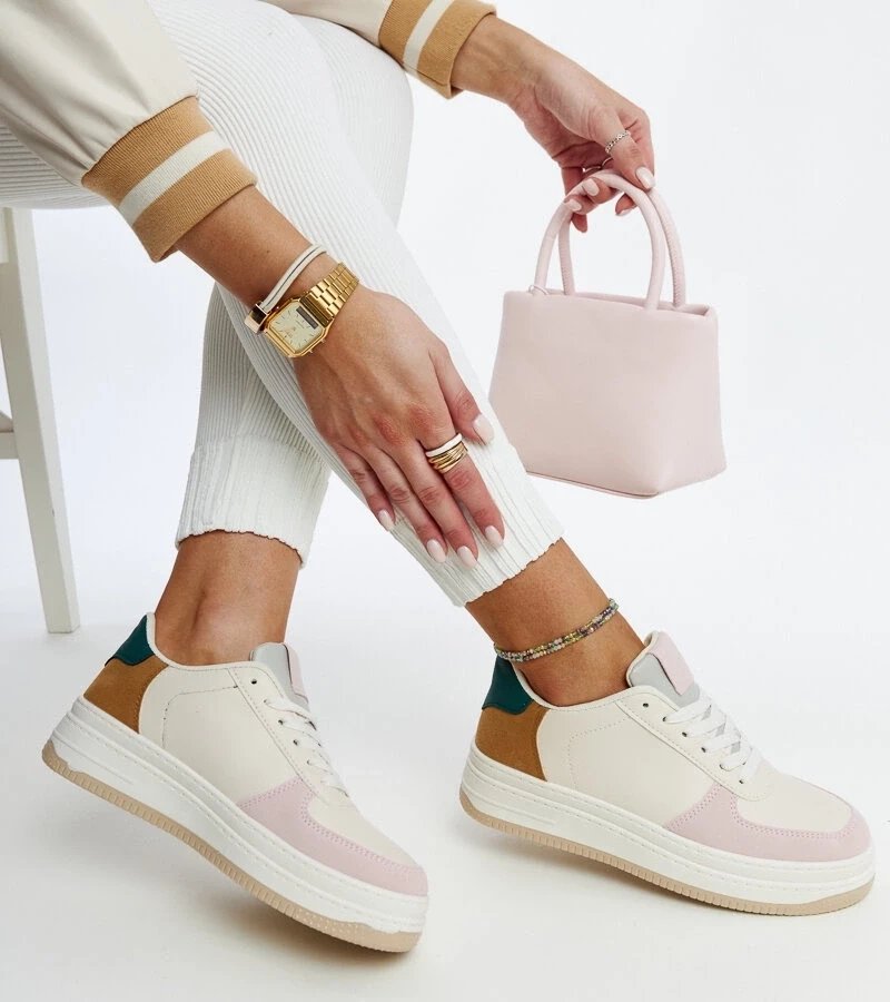 Gemre Sneakers multicolori pe platforma Cvita