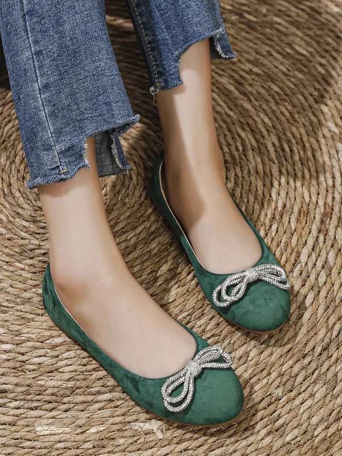 Resti Women&#039;s ballerinas with a bow Ofelna