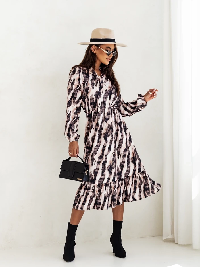 Resti Women's midi dress with print