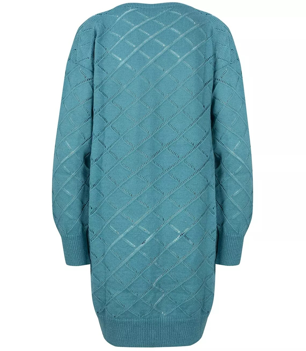 Pri Long warm openwork cardigan IZABELLA