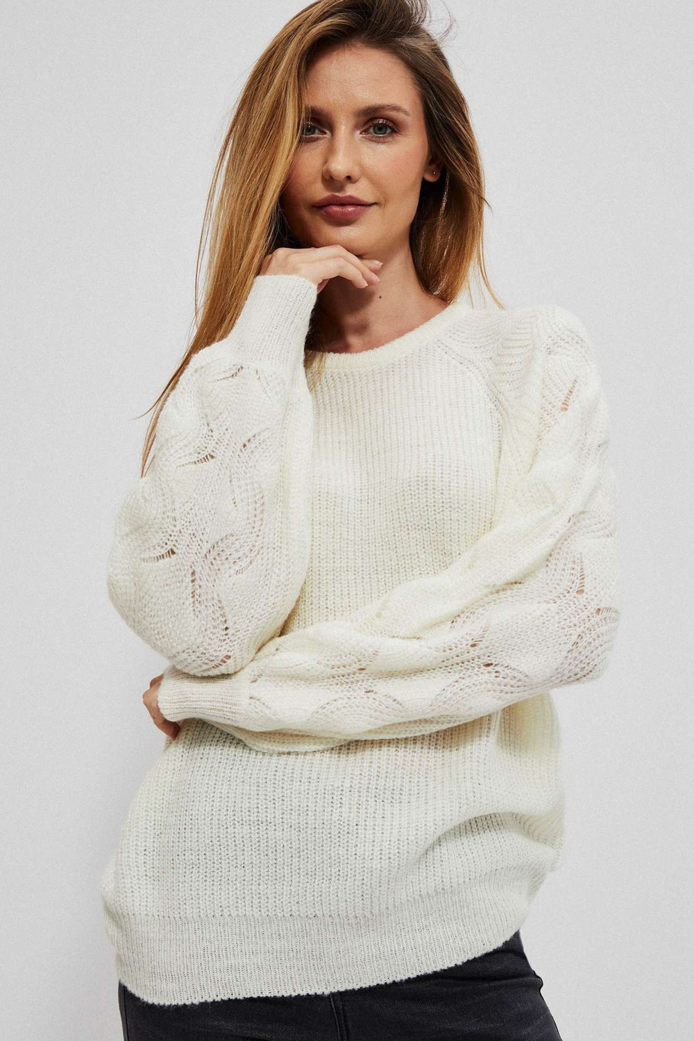 Marisse Sweater Z-Sw-3907 Off White
