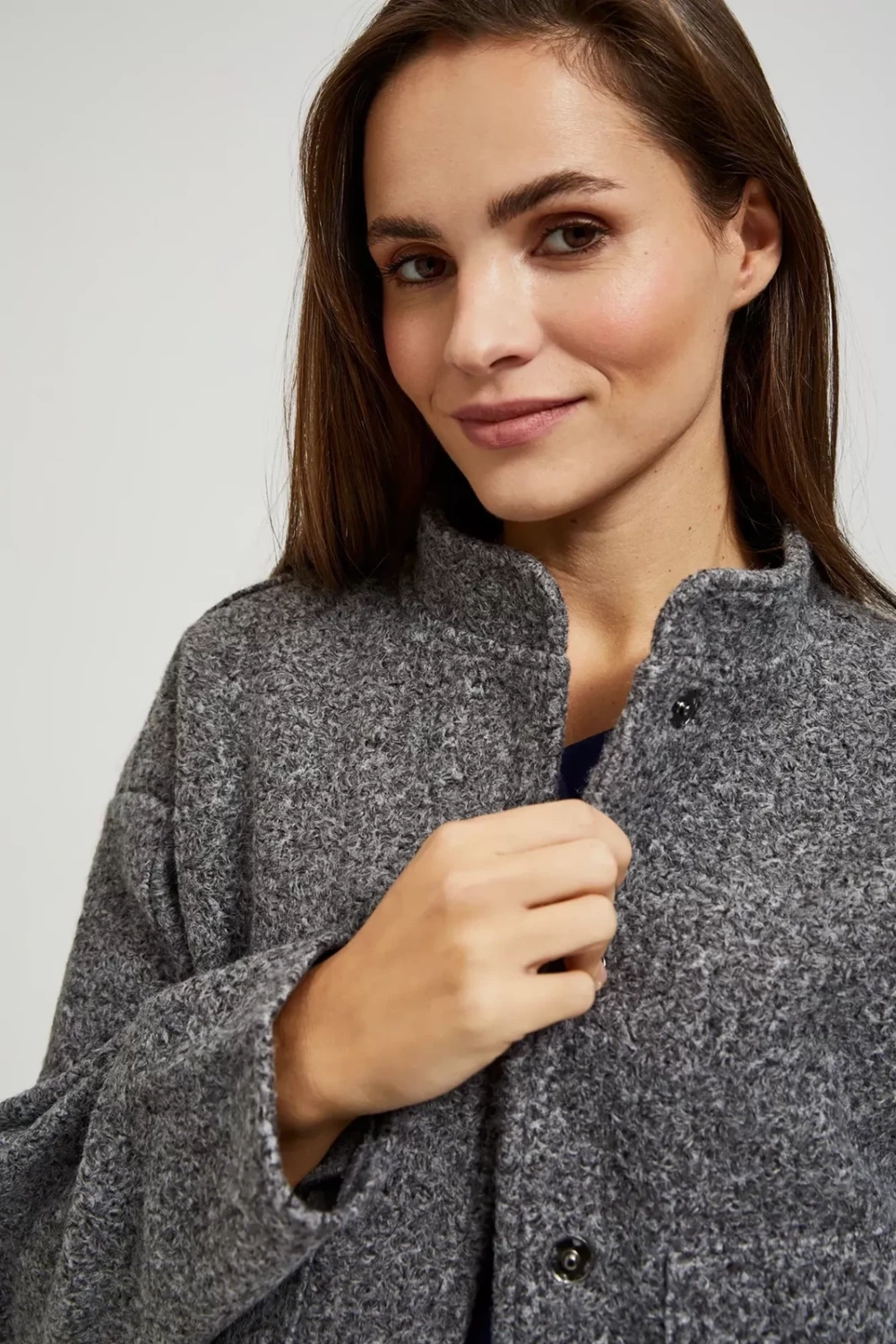 Marisse Women's Jacket L-Ku-4300 Grey