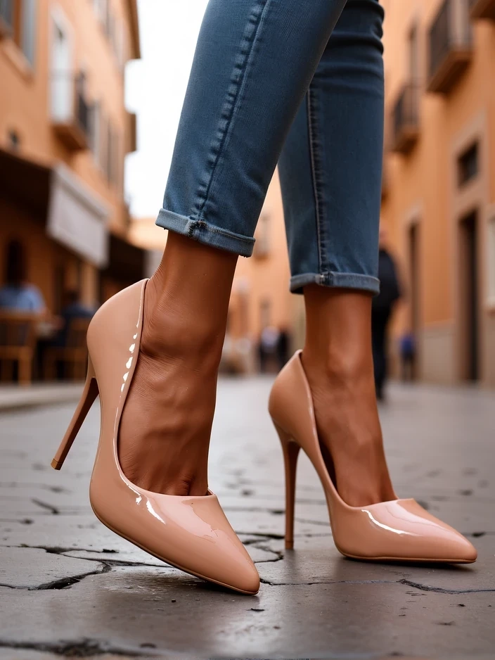 Resti Women's classic pointed stilettos Dofenis