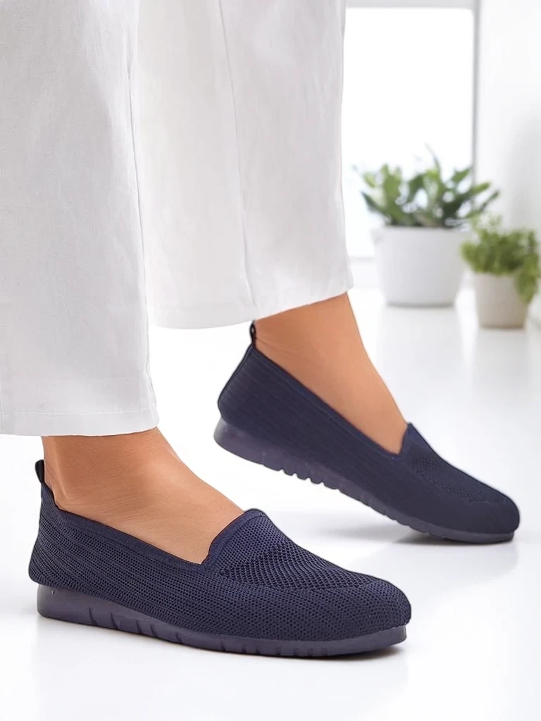 Resti Women's fabric moccasins Caerit