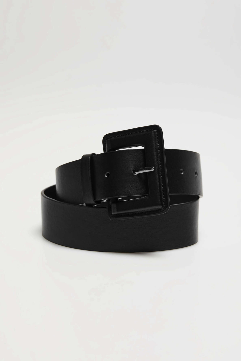 Marisse Wide Black Belt