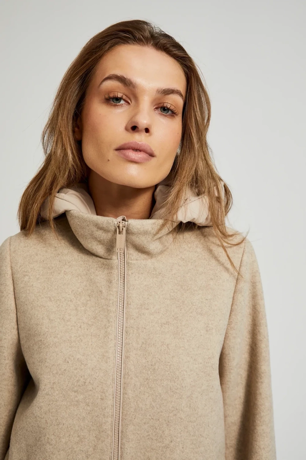 Marisse Women's Jacket Z-Ku-4521 Beige