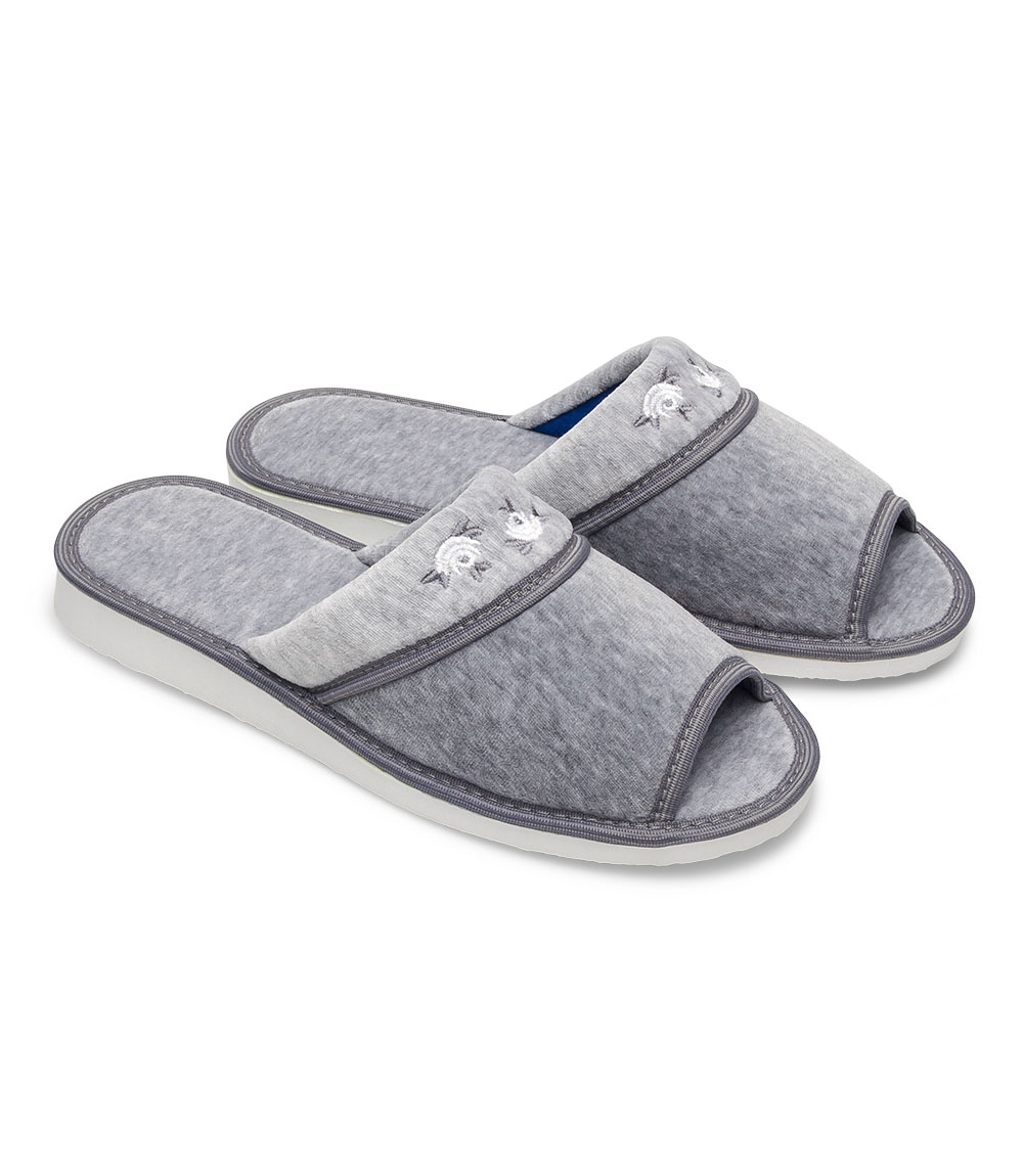 Dámske papuče Natural Style NS-054 sivé