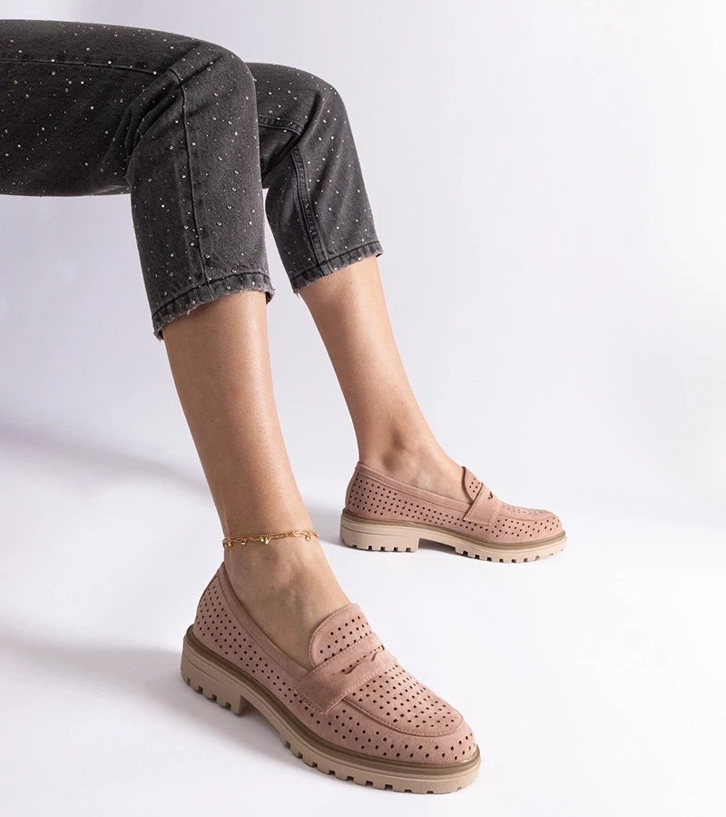 D/CEO Black loafers Hashtag