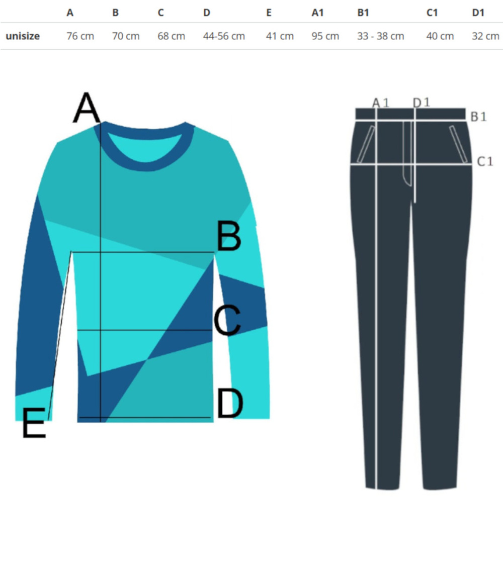 Pri Women's tracksuit loose sweatshirt + ribbed leggings CHICAGO