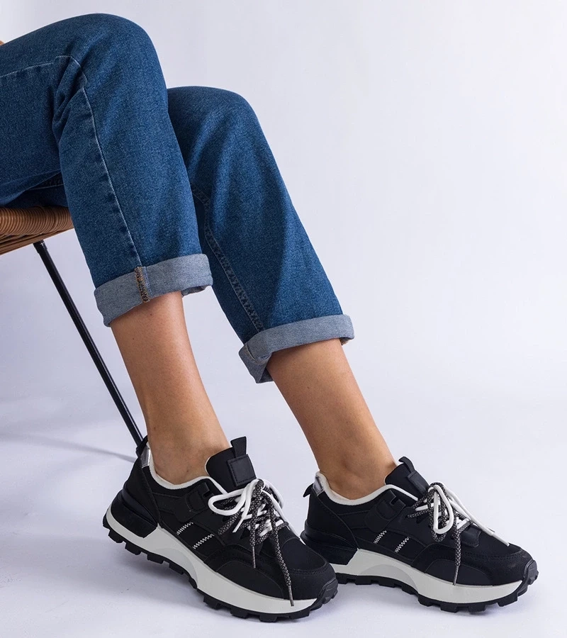 Gemre Adalia adidași sport negri de damă