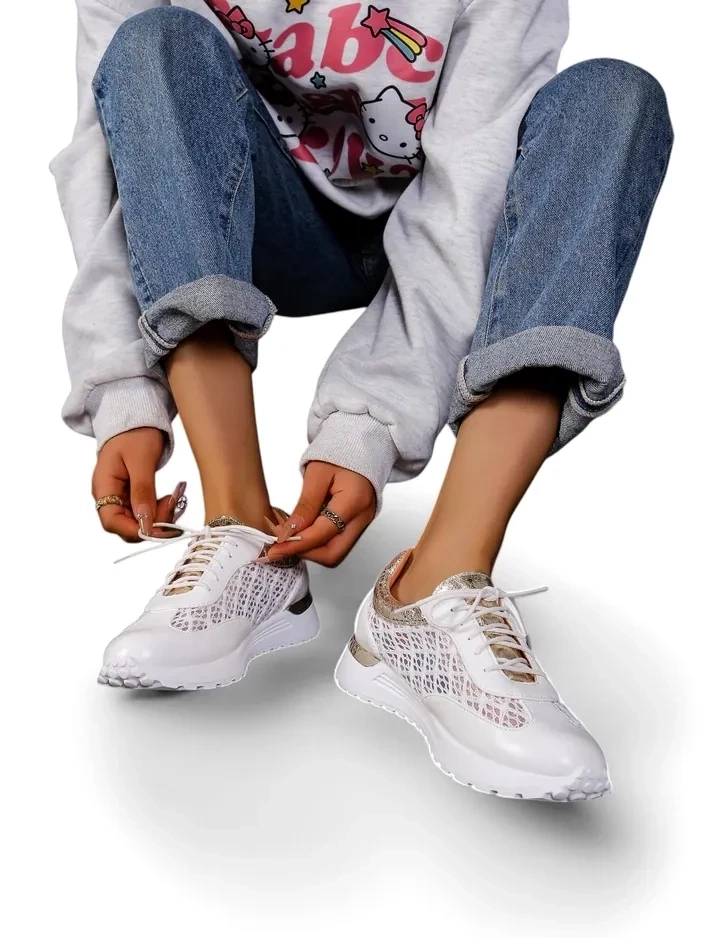 Resti Perforated women's sneakers Ellos