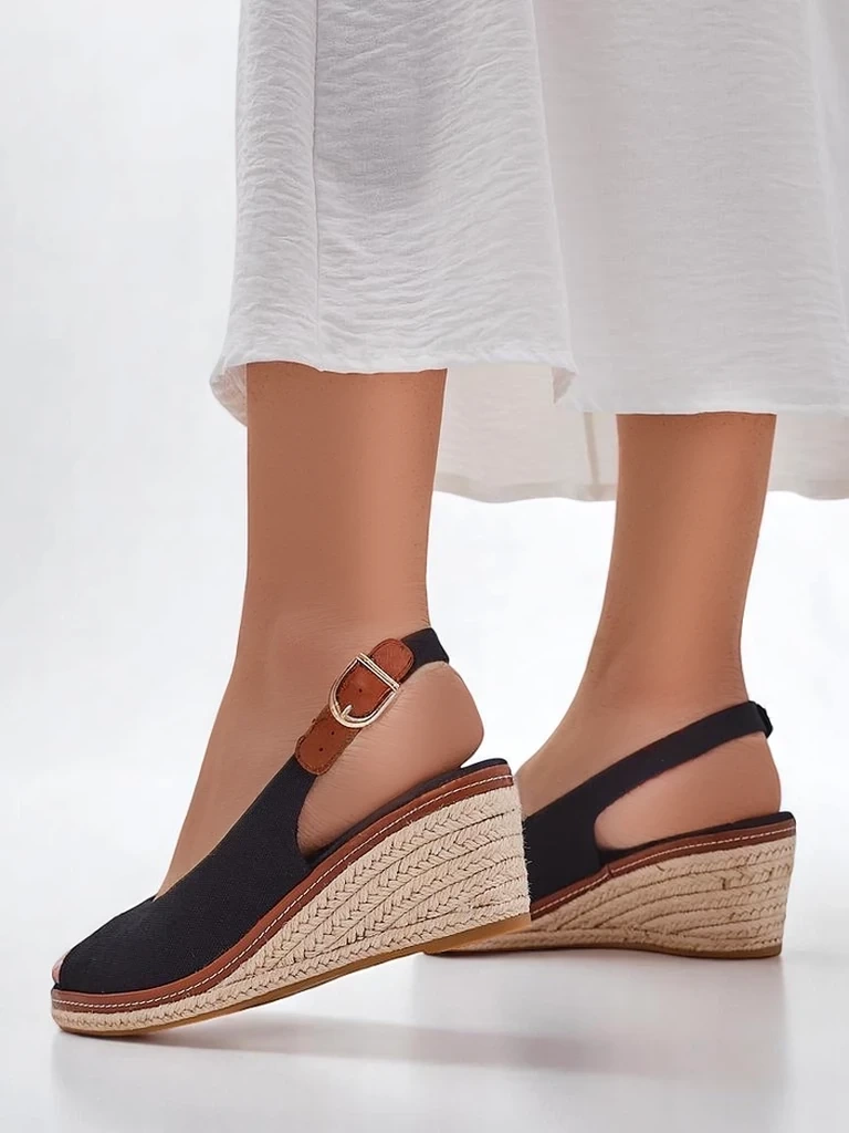 Resti Women&#039;s wedge sandals without toes Tafenis
