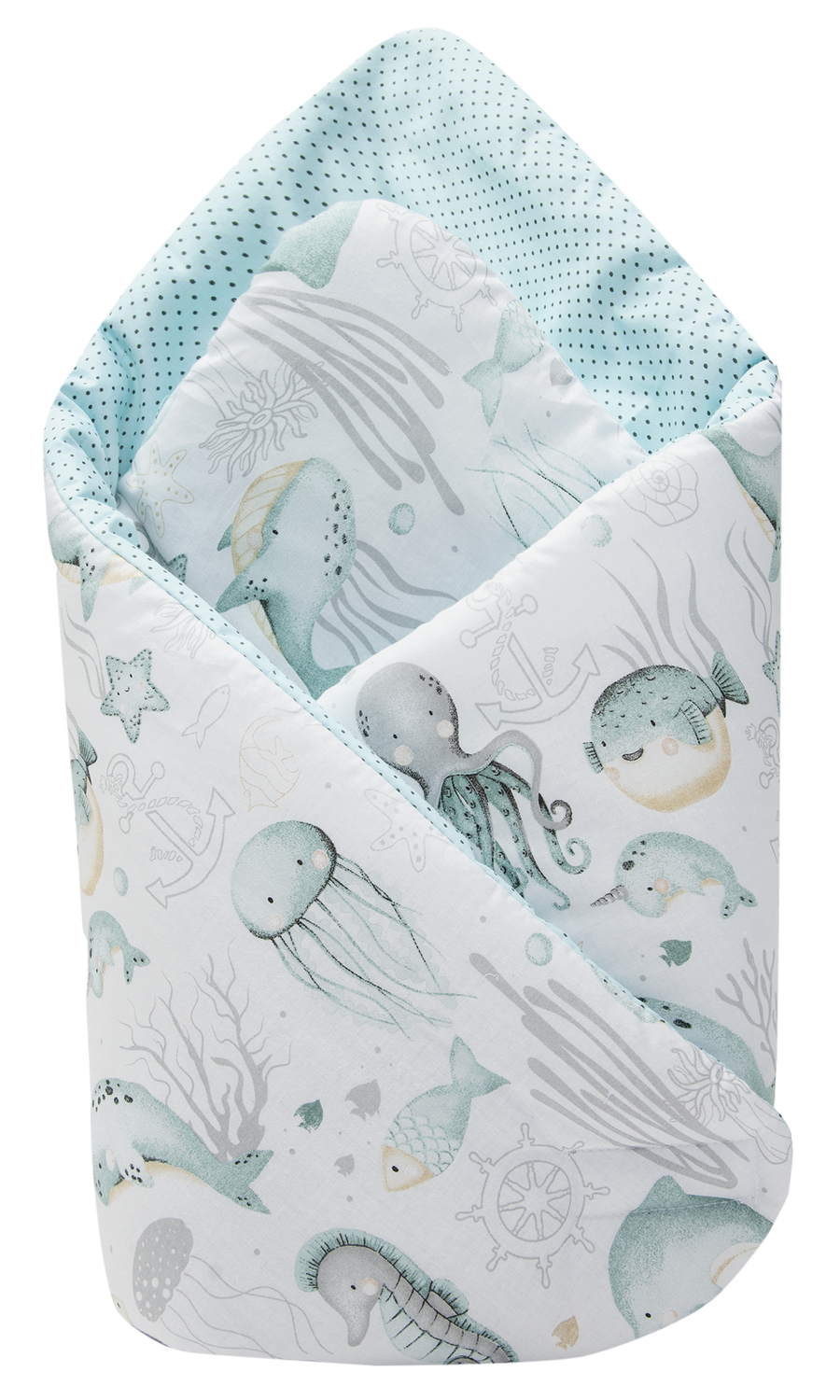 Medi Partners Double-Sided Cotton Baby Wrap