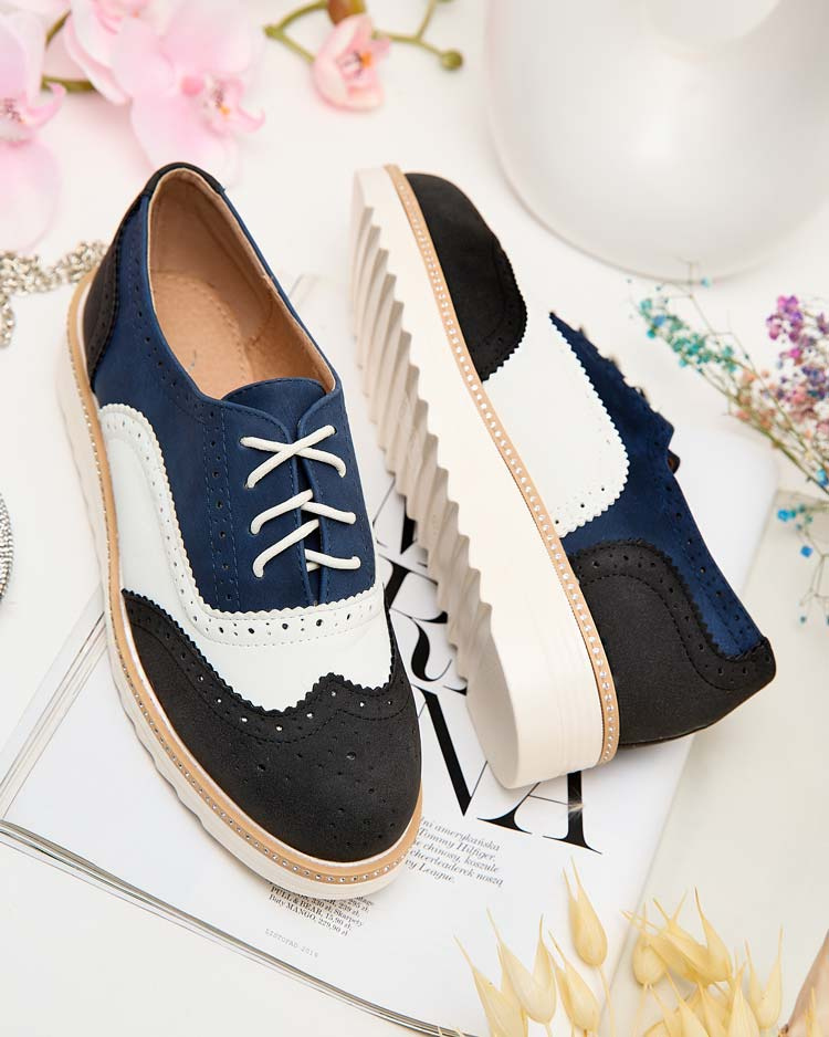 Resti Womens Novlas lace-up half shoes