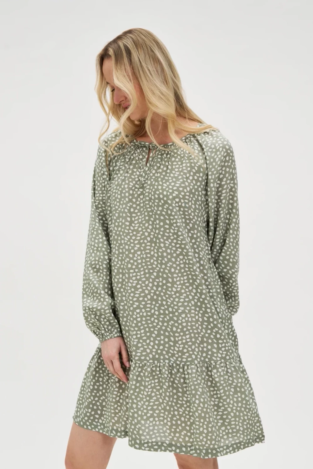 Marisse Women&#039;s Dress L-Su-4608 Olive