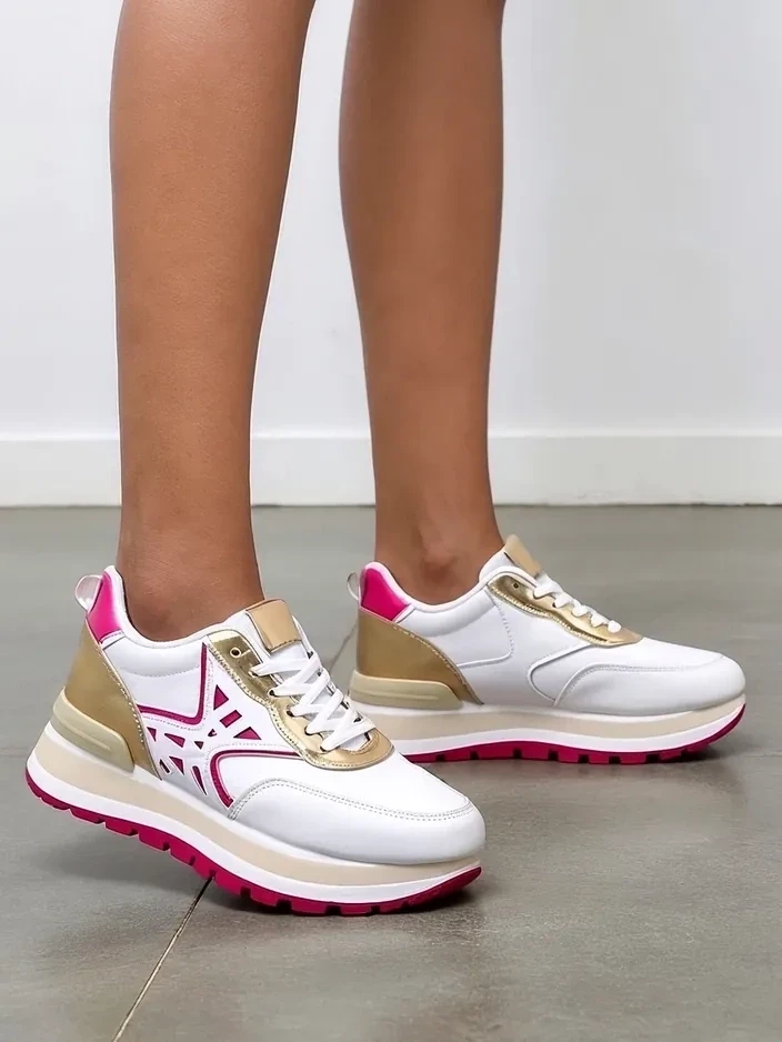Resti Women's sneakers with glitter Senues