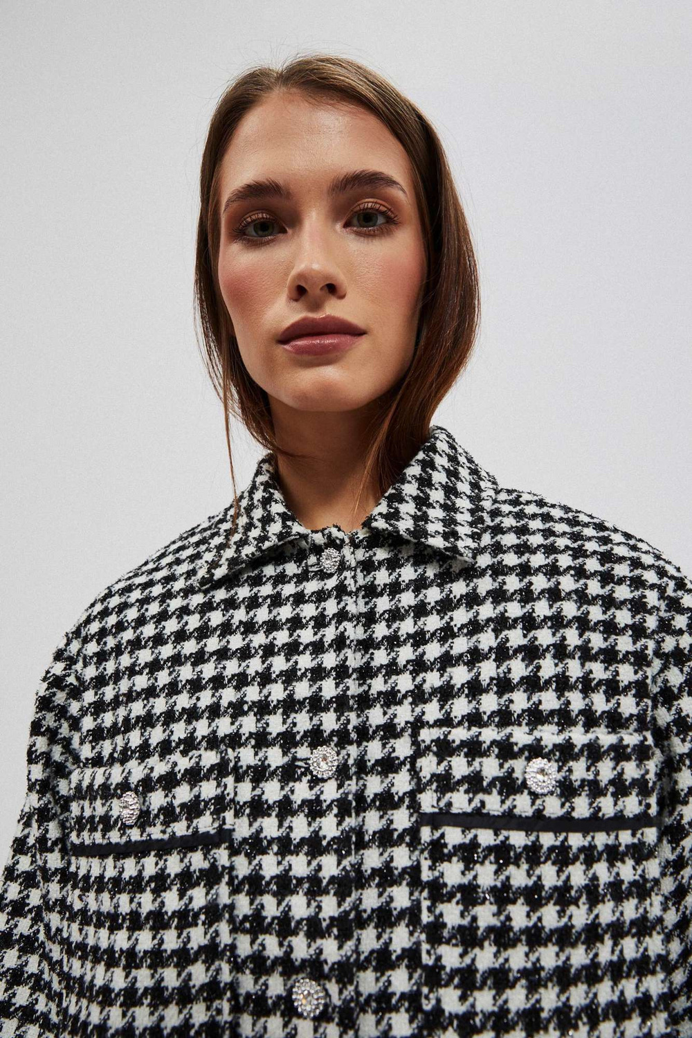 Marisse Women&#039;s Jacket L-Ku-4004 Black_White