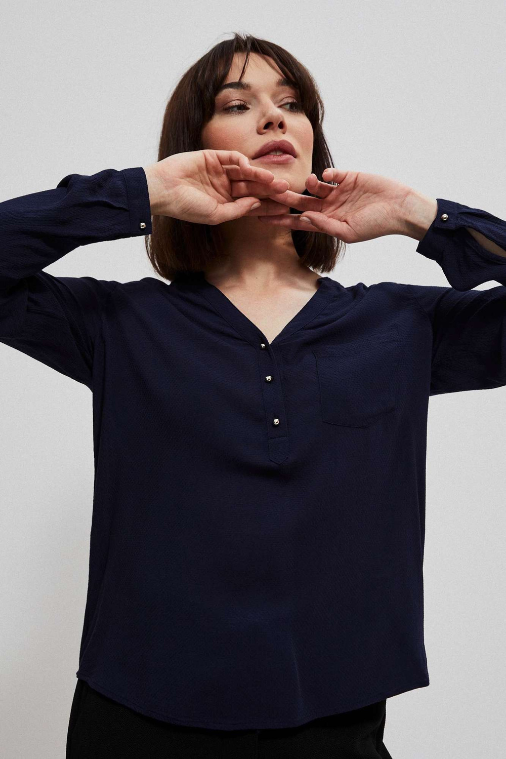 Marisse Shirt Z-Ko-3904 Navy
