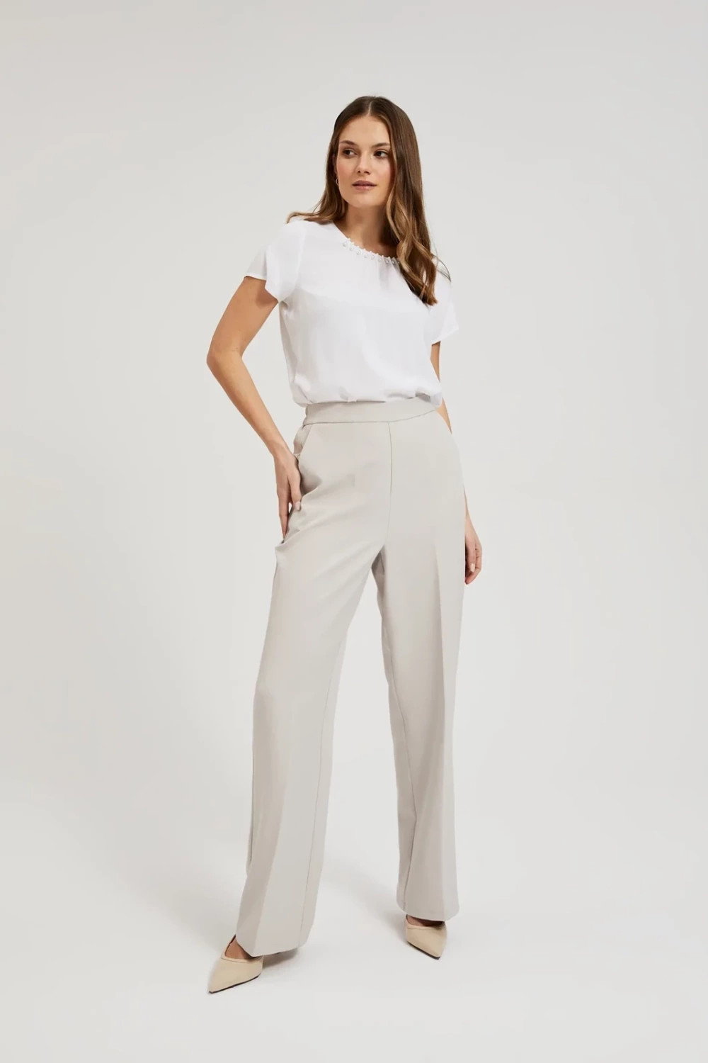 Women's blouse MOODO - white