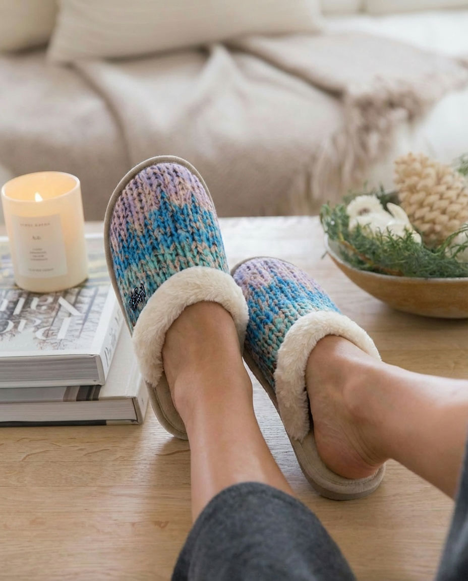 Дамски чехли Natural Style NS-111 Цветни