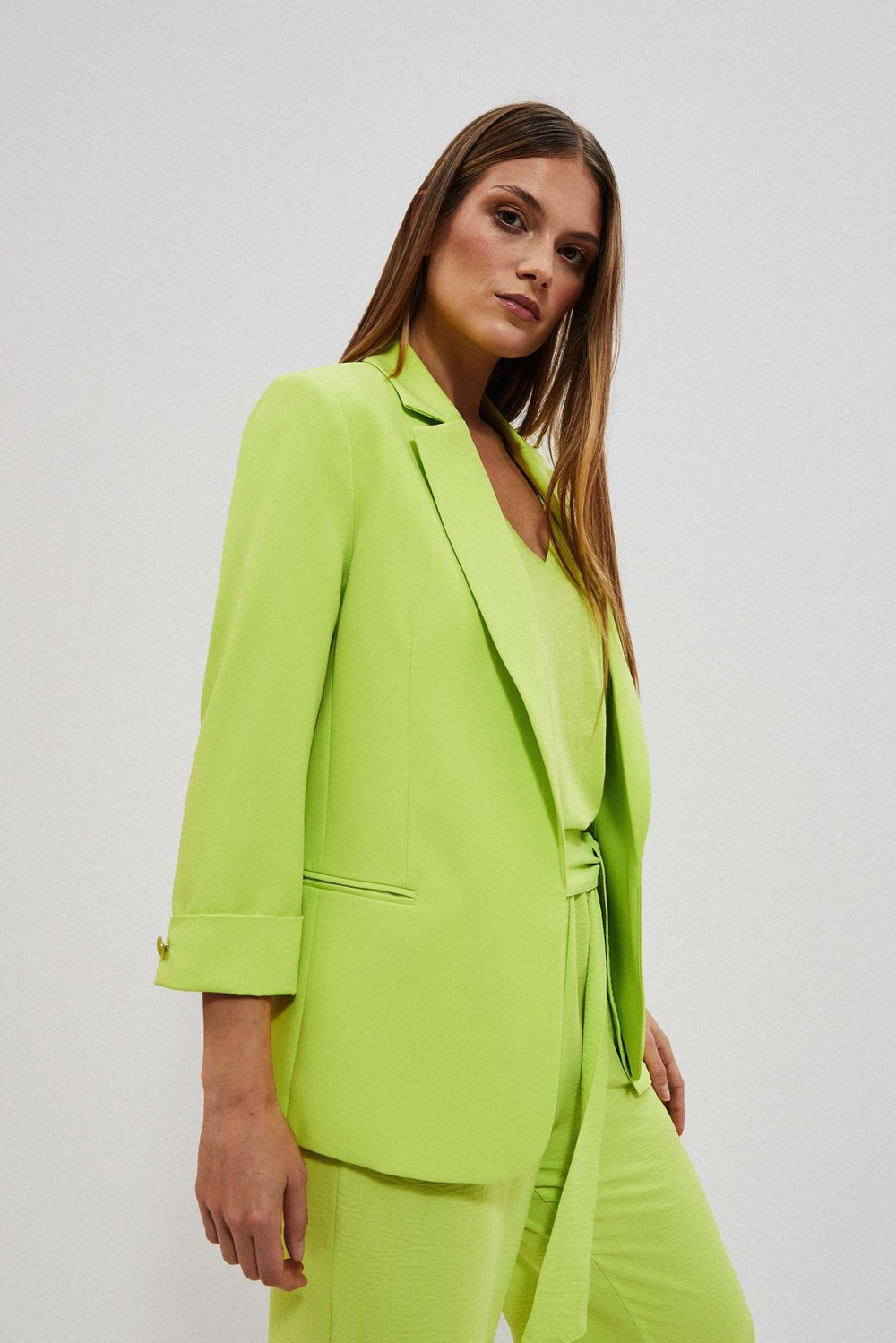Marisse Women&#039;s Jacket L-Mr-4010 L.Green