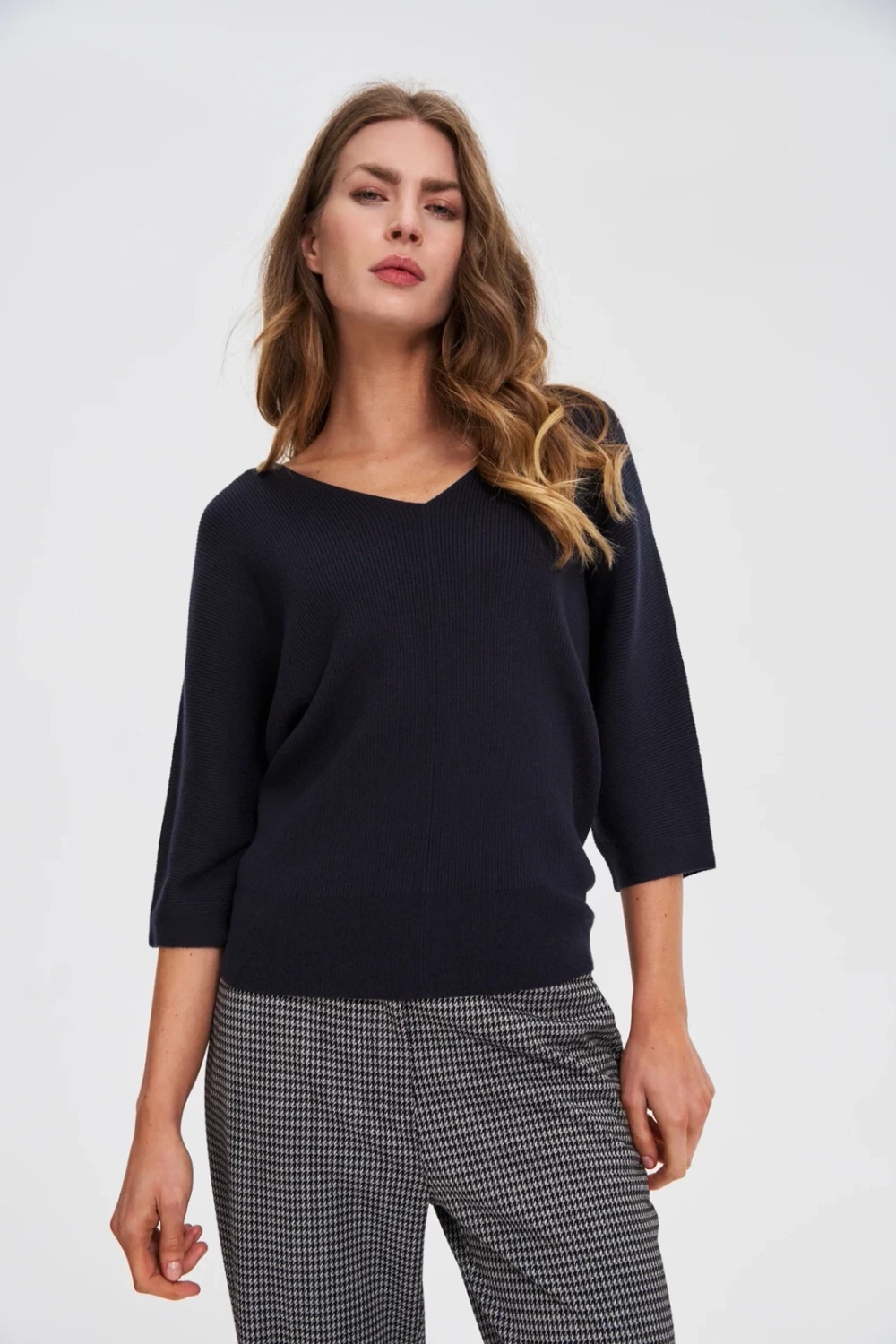 Marisse WOMEN&#039;S SWEATER Z-SW-4816 NAVY