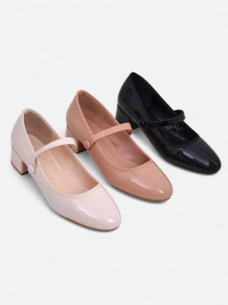 Resti Women's low-heeled pumps Omagga