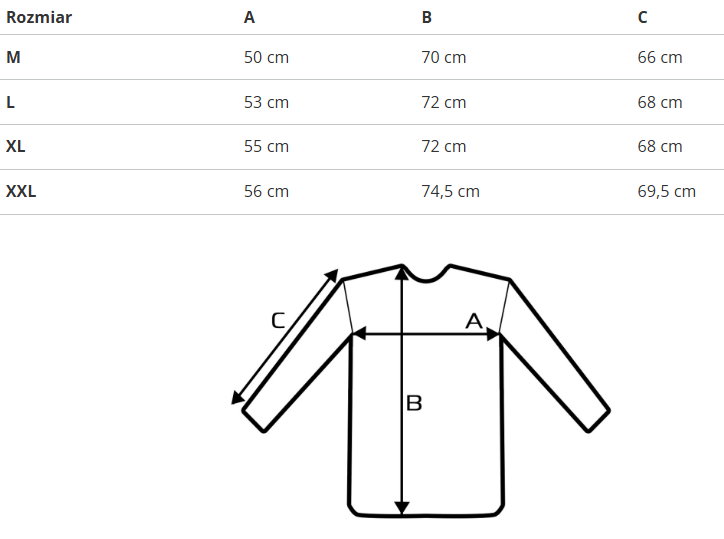 Plus Size Dámska Mikina BARTEX - WARKOCZ 1 SZARY