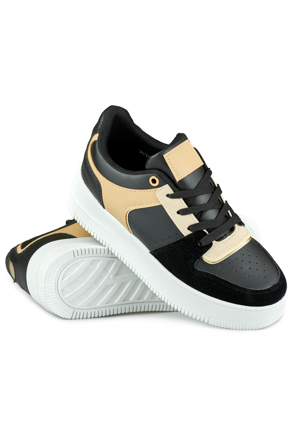 primohurt Modne buty sportowe damskie czarne