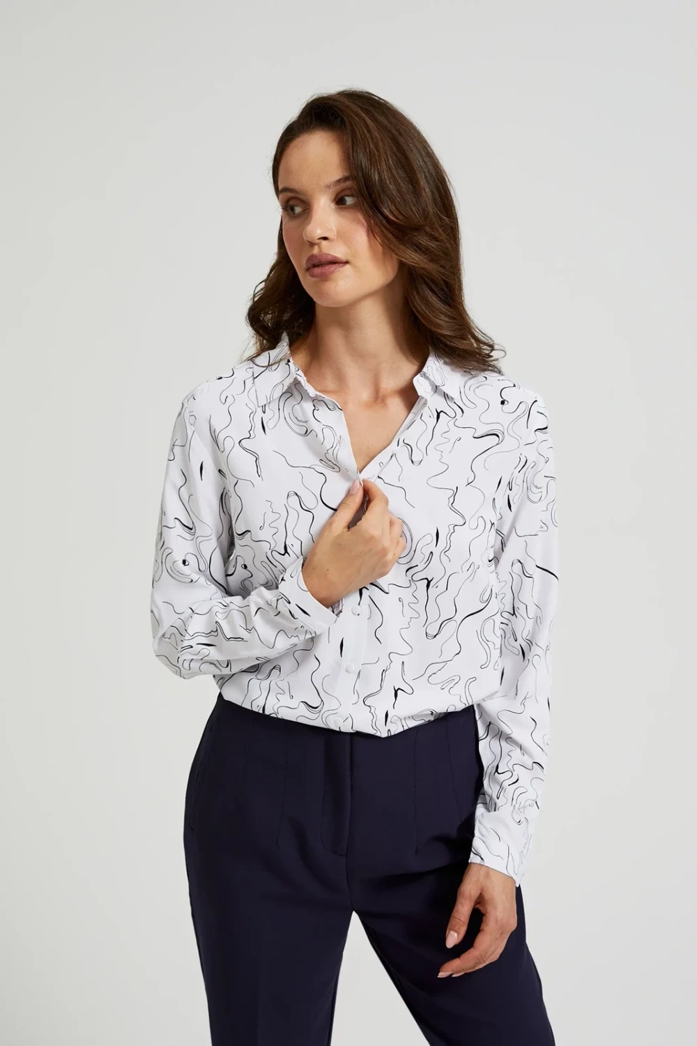 Marisse Women&#039;s Shirt Z-Ko-4539 Off White