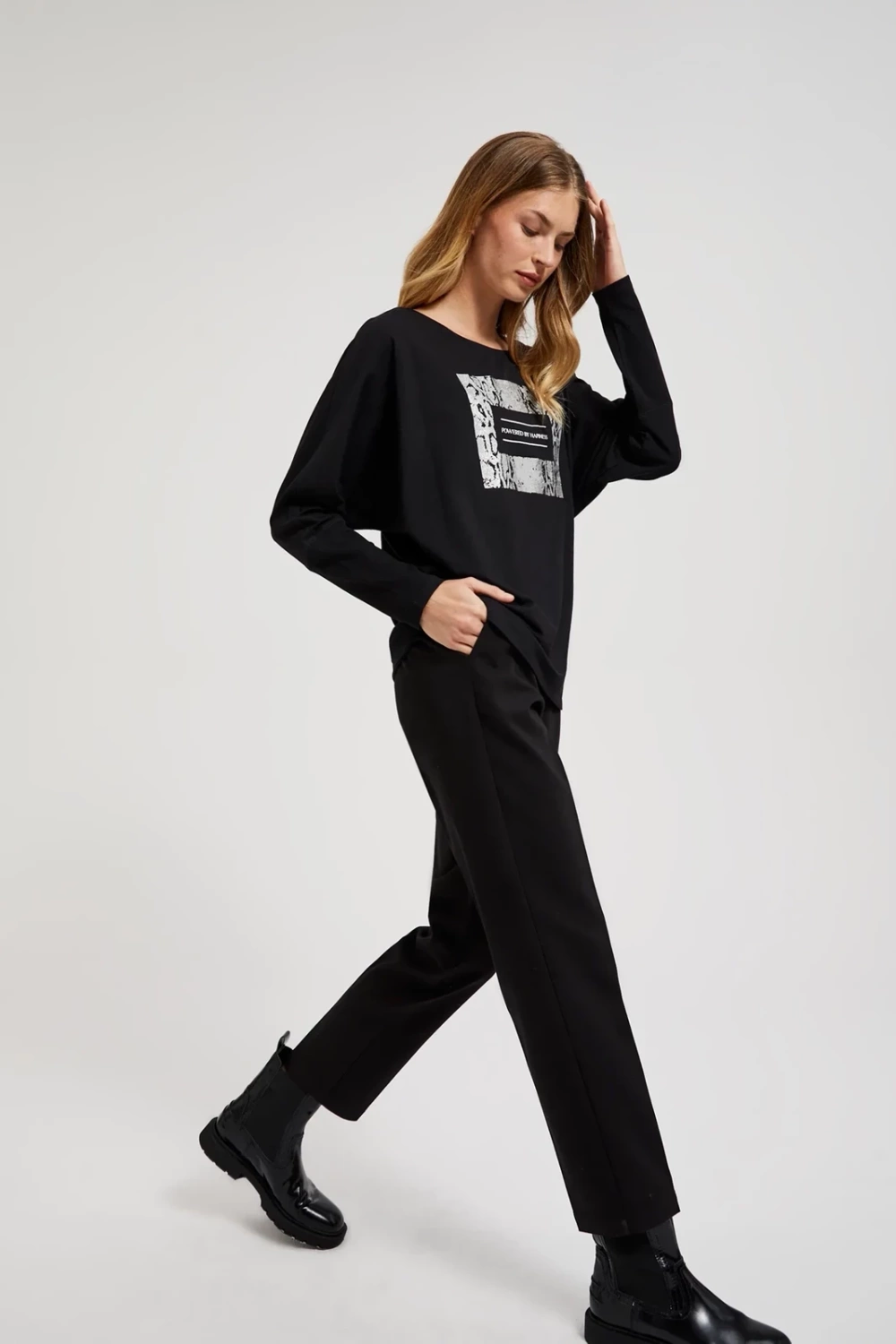 Marisse Women's Trousers Z-Sp-4513 Black