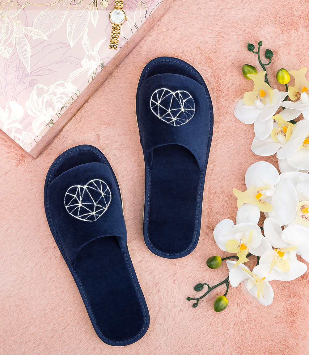 Дамски чехли Natural Style NS-044 Тъмносини