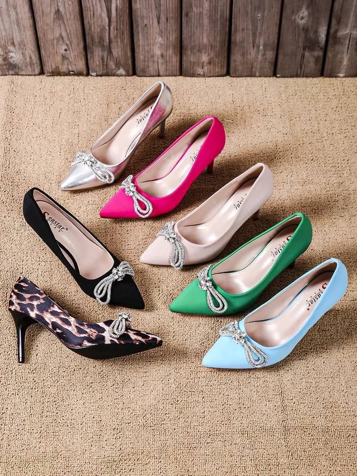 Resti Women's pumps with a bow Hepeles