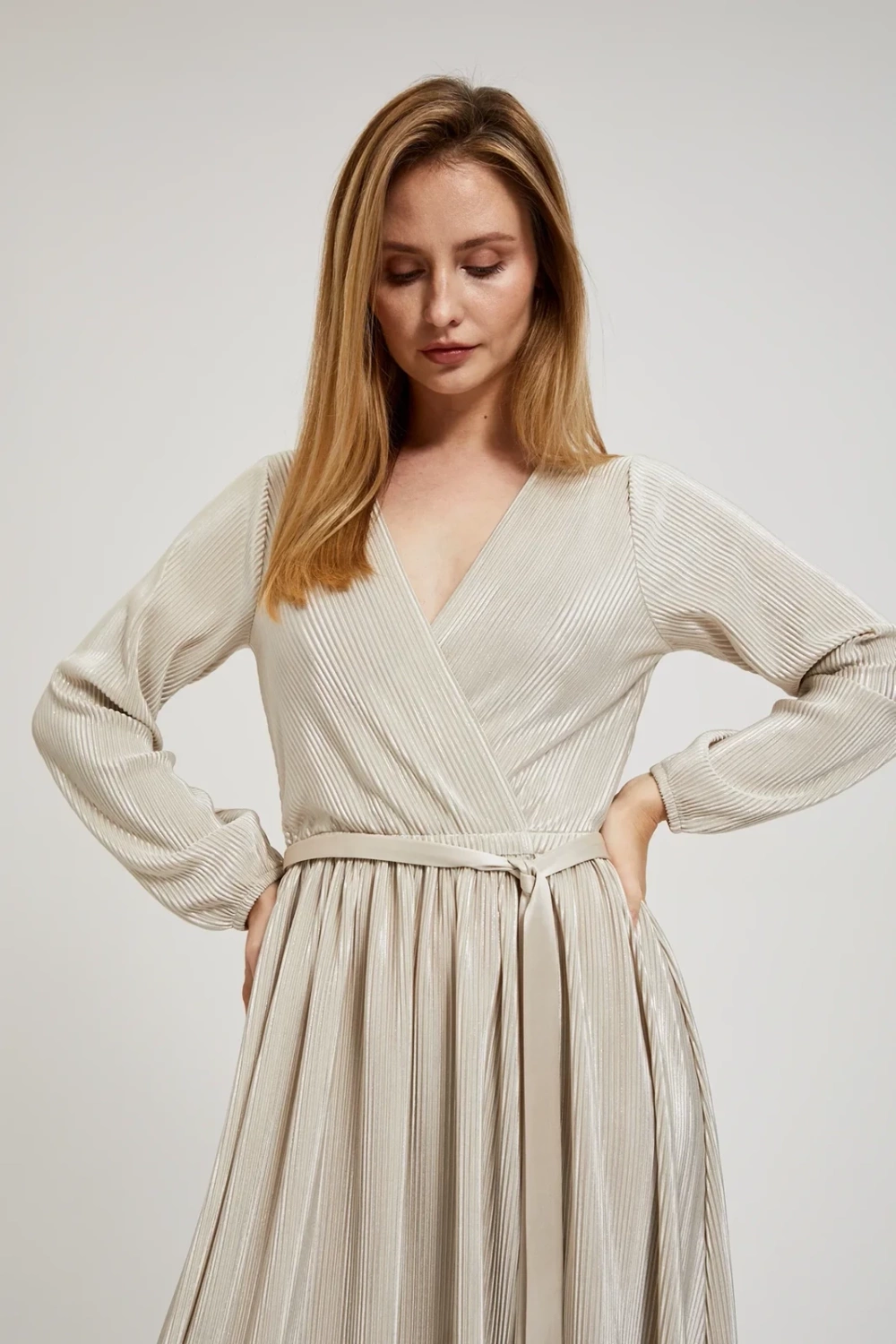 Marisse Women's Dress L-Su-4321 L.Beige