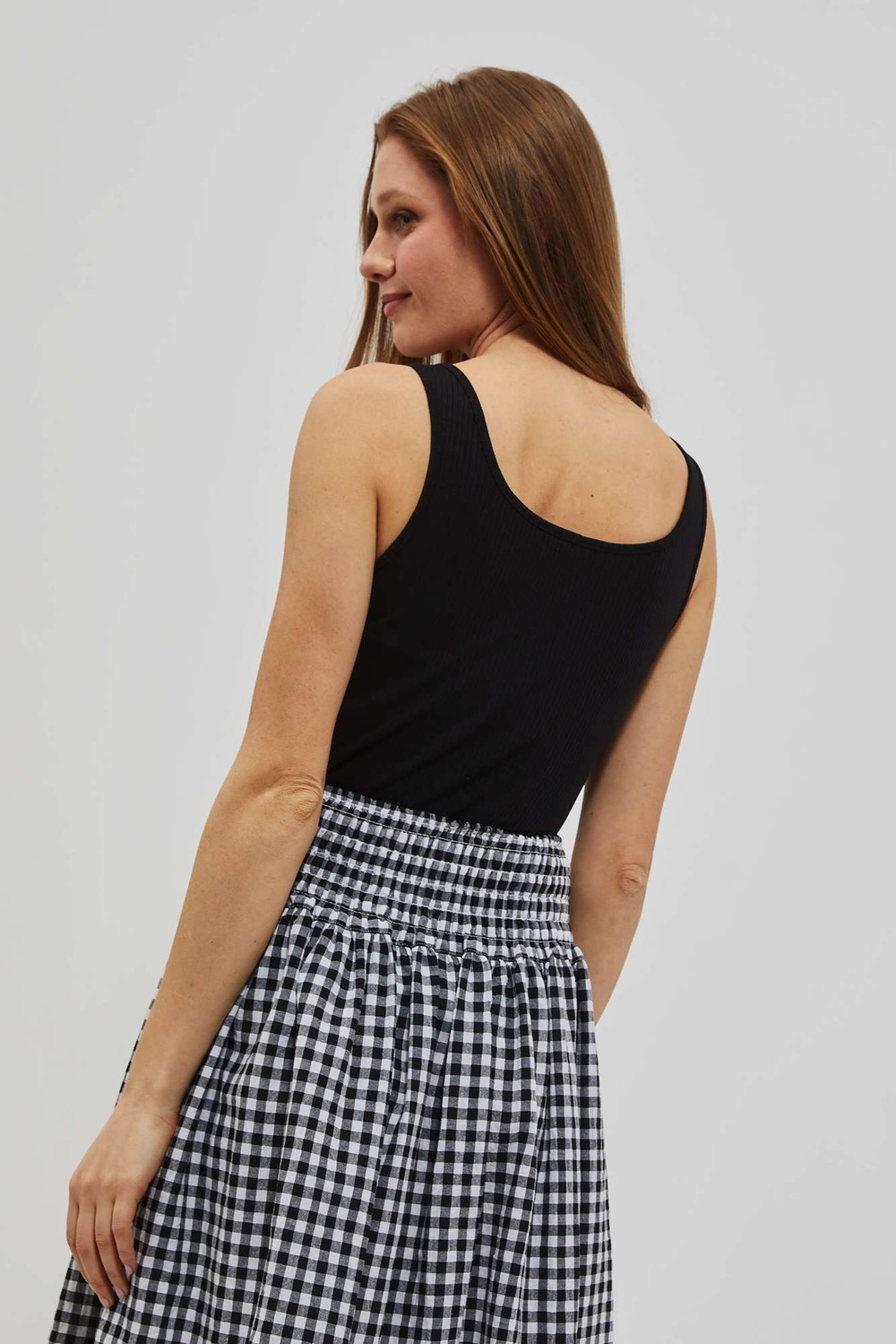 WOMEN'S TOP L-TS-4063 BLACK