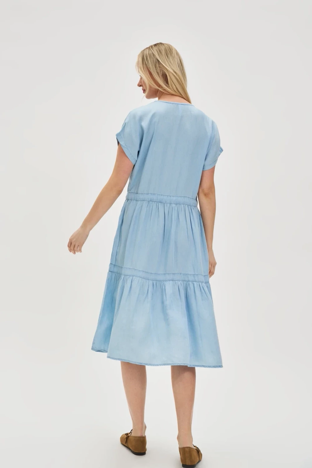 Marisse Women's Dress L-Su-4623 L.Blue