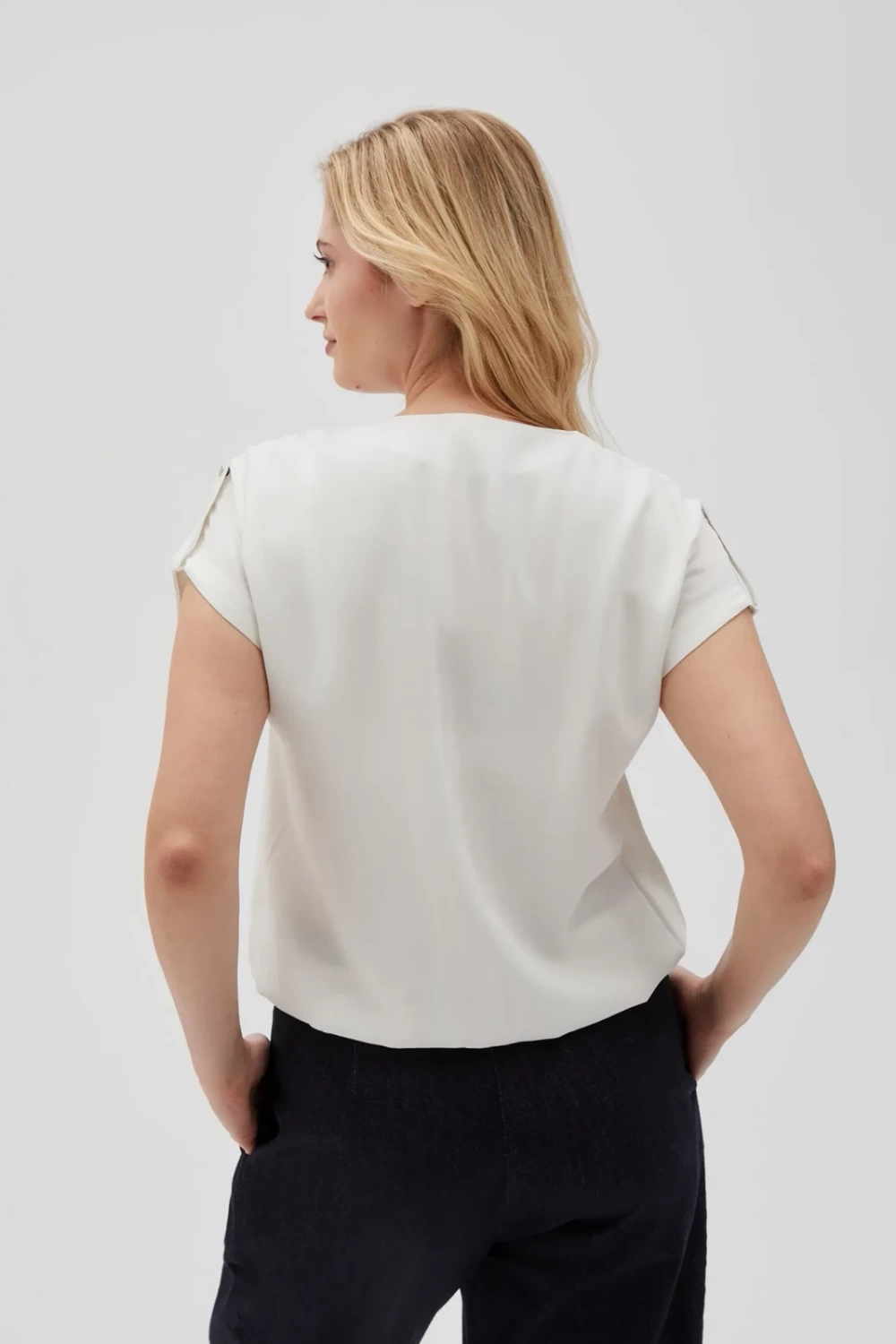Marisse Women&#039;s Shirt L-Ko-4606 Off White