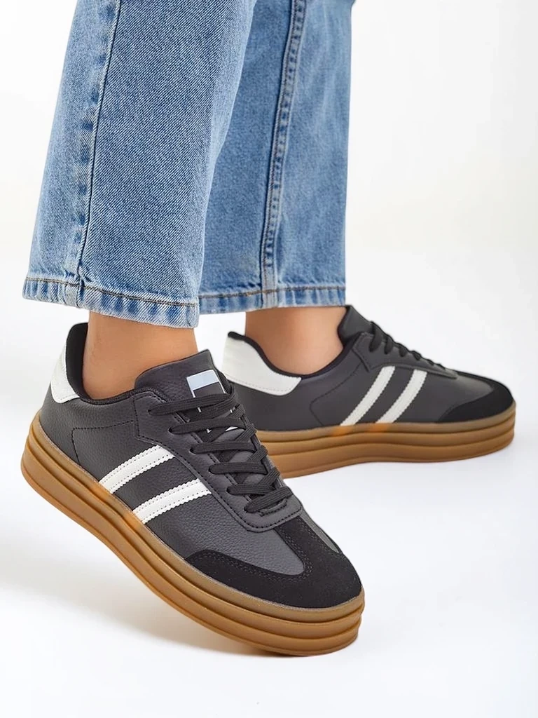 Resti Women's Sporty Sneakers with Rubber Sole Allexx