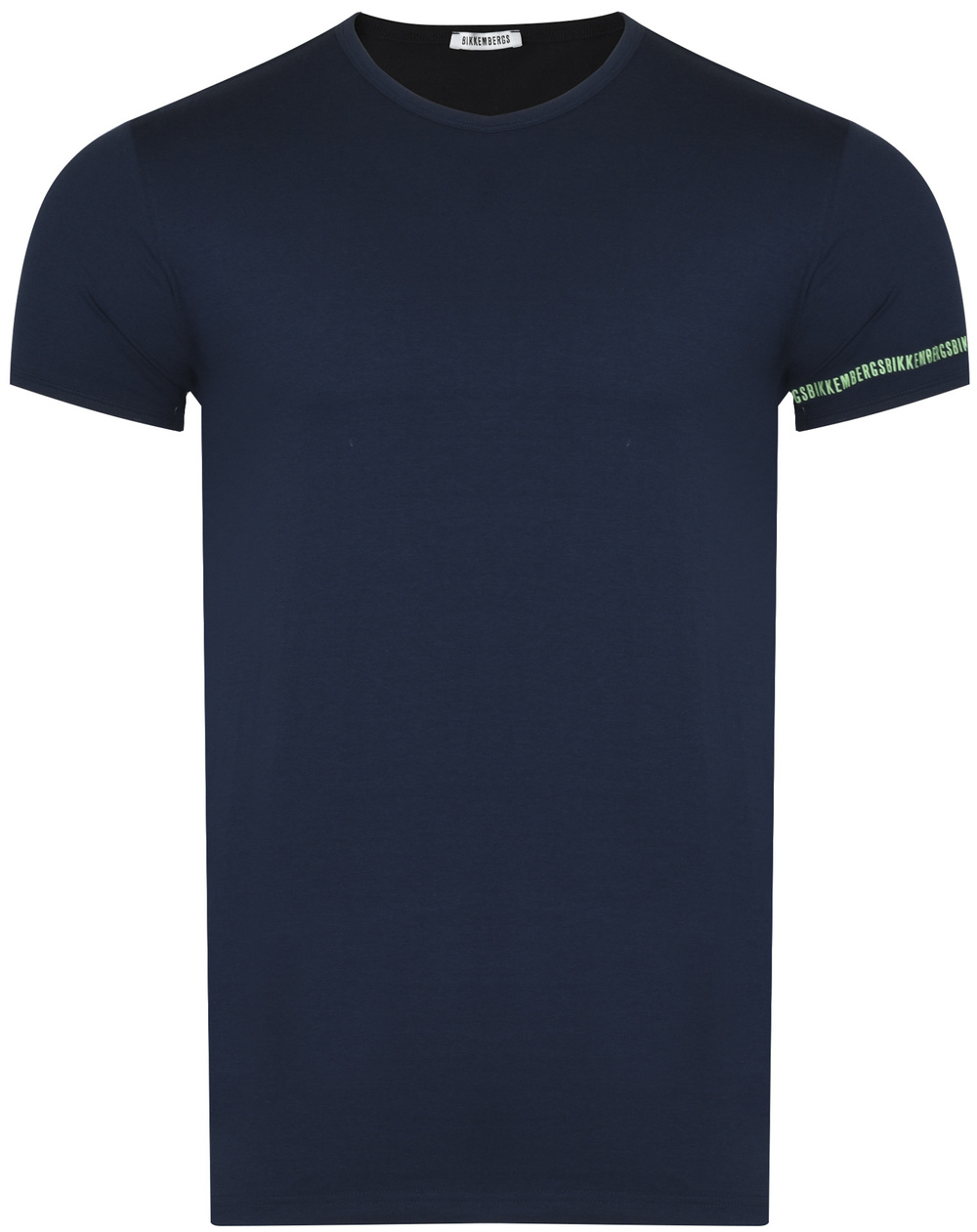 BIKKEMBERGS - pánske tričko 2-pack - námornícka modrá