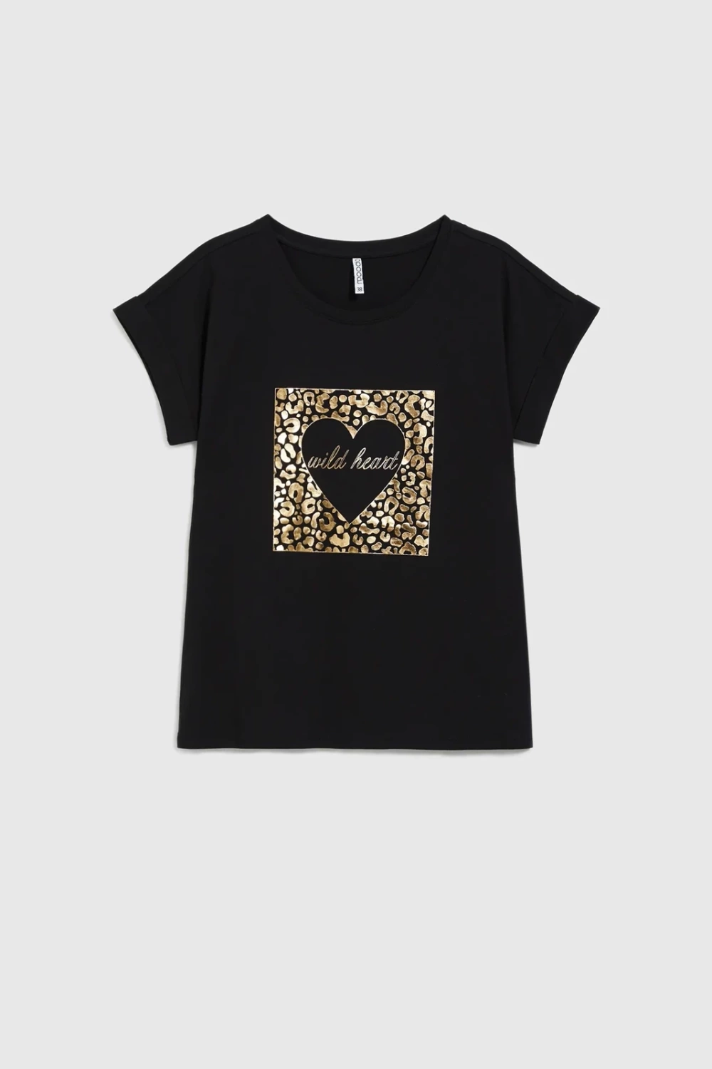 Marisse Women's T-Shirt L-Ts-4626 Black