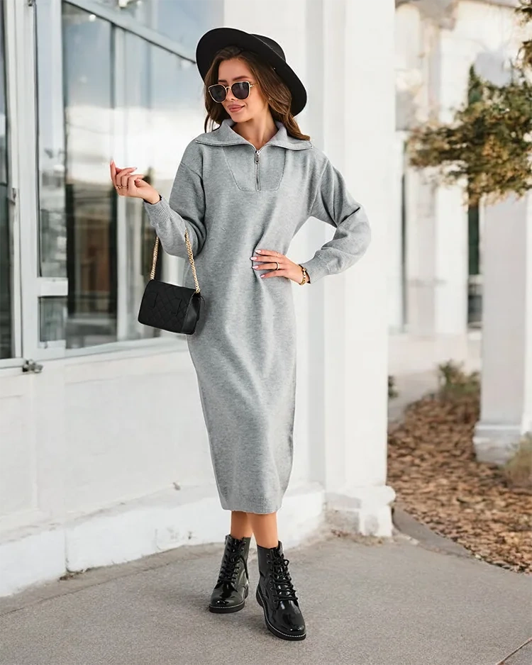 Resti Women's long sweater dress